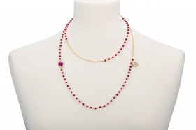 BB Necklace Ruby