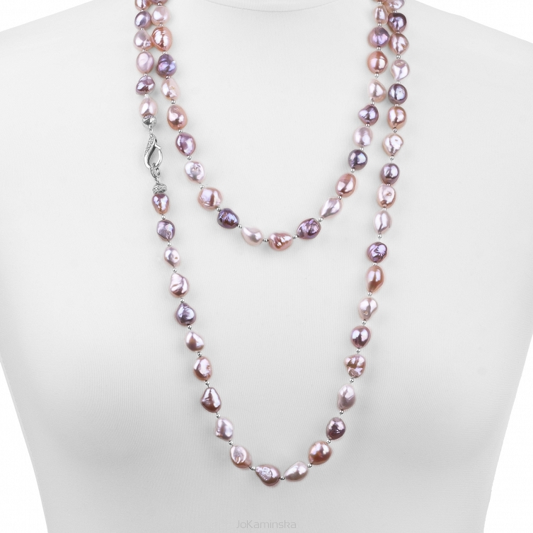 Multicolour Baroque Pearls Necklace